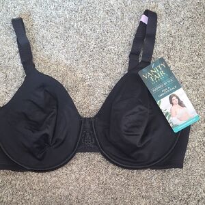 Vanity Fair Smooth Black Bra
